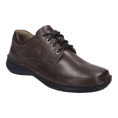 Pánské extra široké polobotky  44906-859-390 hnědé