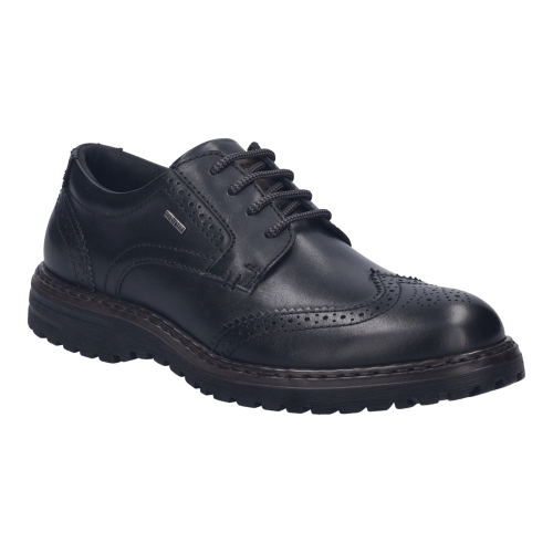Pánské voděodolné polobotky  42959-TE859-100 černé